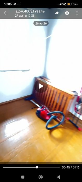 Аренда 2+1/2/2 на Чиланзаре, есть видео