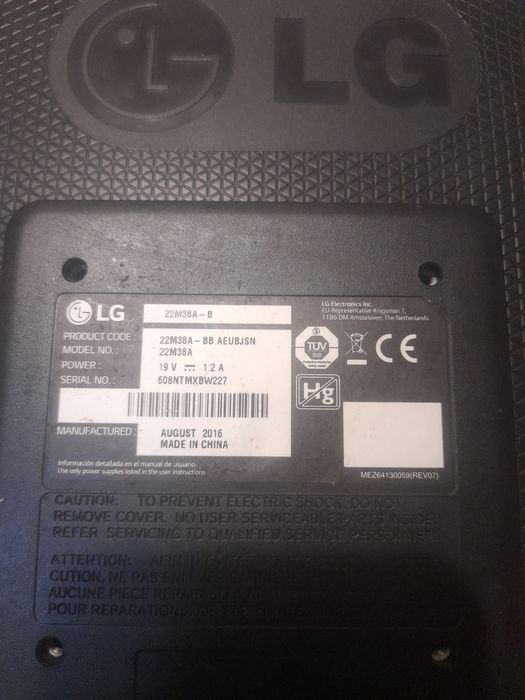 Monitor, LG- LED