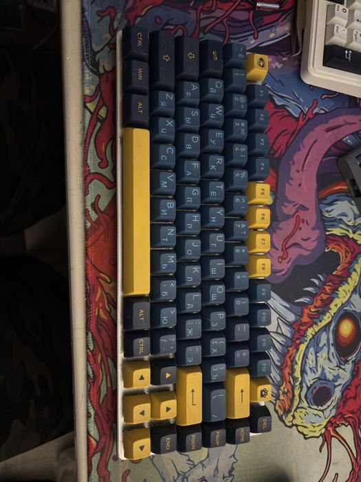 Клавиатура + кейкапы Akko