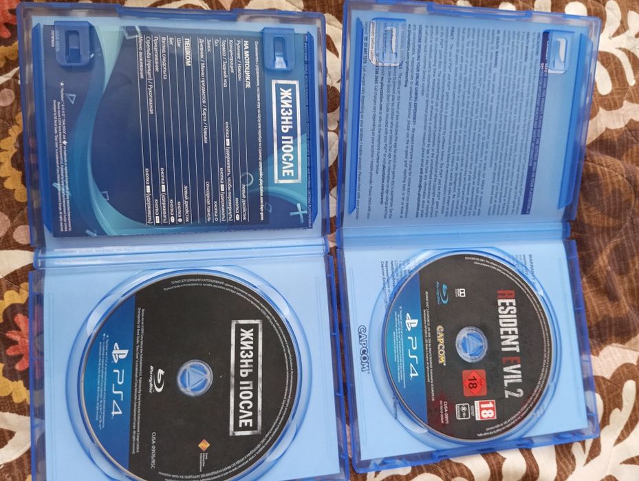 Продам Resident evil2 и Жизнь после