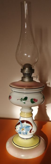 Lampa petrol pictata manual