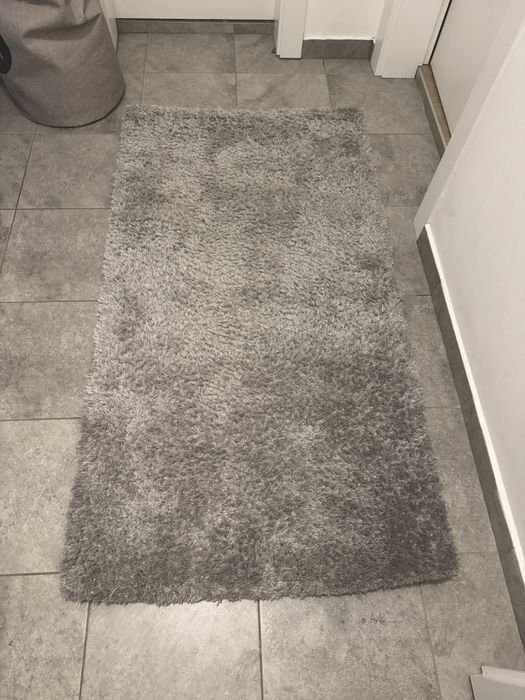 Килим 150x80 cm , цвят:  сив