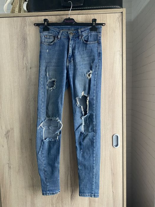 Дънки с висока талия