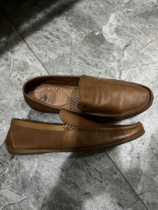 Продам кожанные мокасины