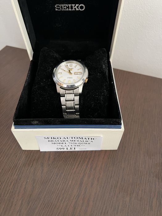Amanet Royal CB : Ceas Seiko Automatic la cutie model 7s26-q2wo