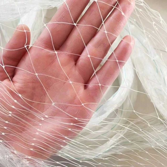 Plasa protectie pisici balcon si fereastra, Transparet/Alb, 3m x 5m