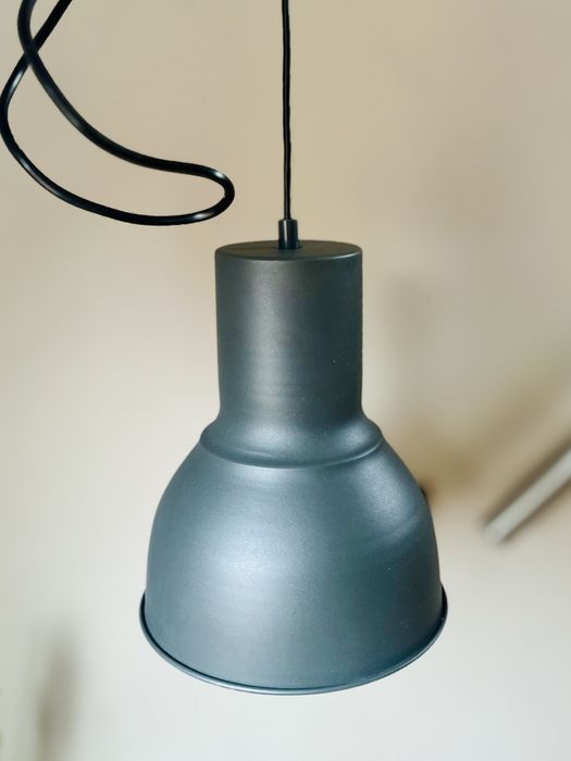 Висяща черна лампа HEKTAR Икеа