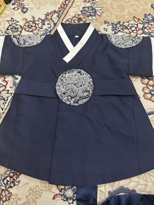 Корейский ханбок для годика новый мальчик