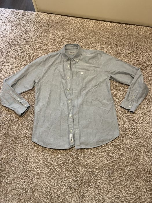 Carhartt Logo Shirt-оригинална мъжка риза