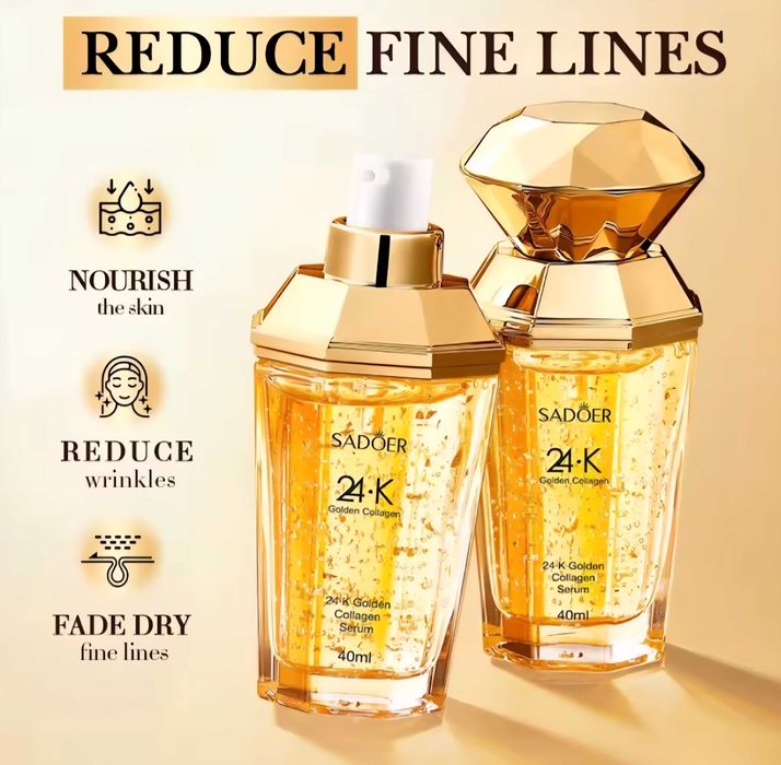 24K златен серум за стегната и сияйна кожа