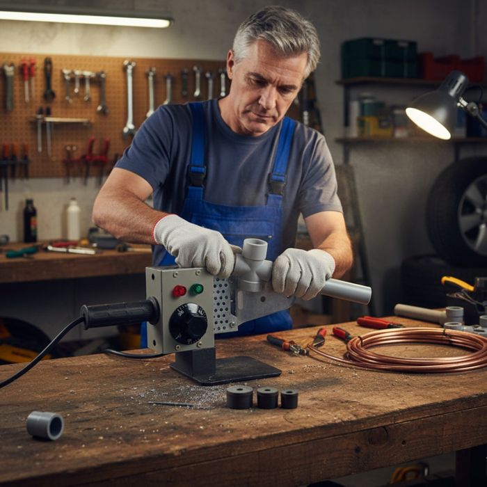 Професионална лепачка за тръби