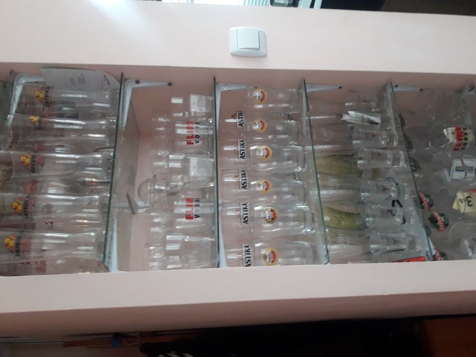 Халби за бира, Чаши за уйски, ракия ,Безалкохолно