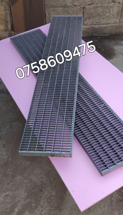 Trepte zincate 120x28cm