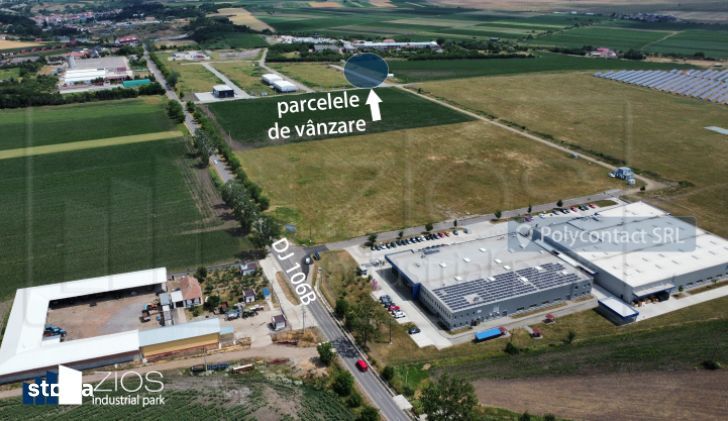 Loturi industriale – PUZ aprobat, utilități, acces asfaltat