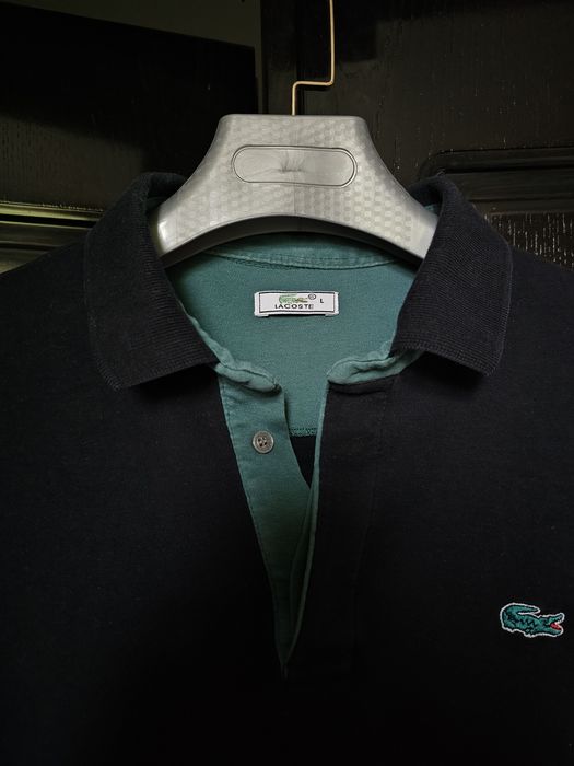 Поло Lacoste лето, легкое, хлопок
