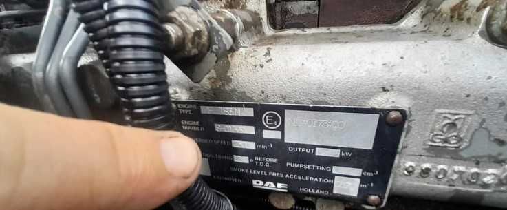 Motor complet F 183M pentru DAF CF 55 - Piese de motor DAF