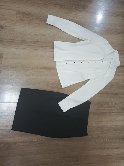 Продам школьную юбку+блузку