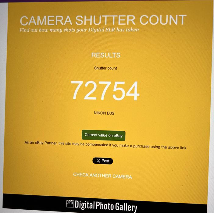 Nikon D3S folosit dar arata ok