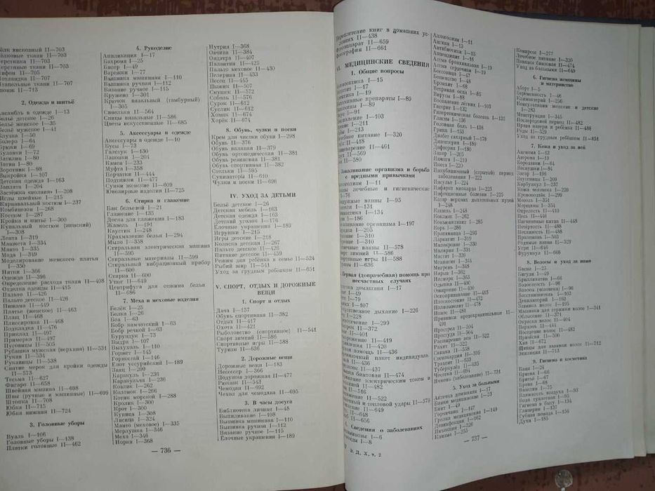 Краткая энциклопедия домашнего хозяйства, издание 1959 года