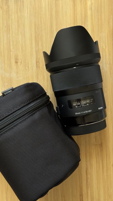 Объектив Sigma 35 art 1.4d