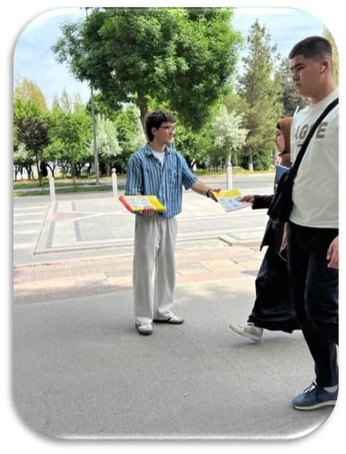 Раздача листовок, door hanger, дегустации.