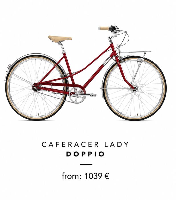 Bicicletă damă Creme Cycles Lady Doppio, Nexus 7, stare impecabilă