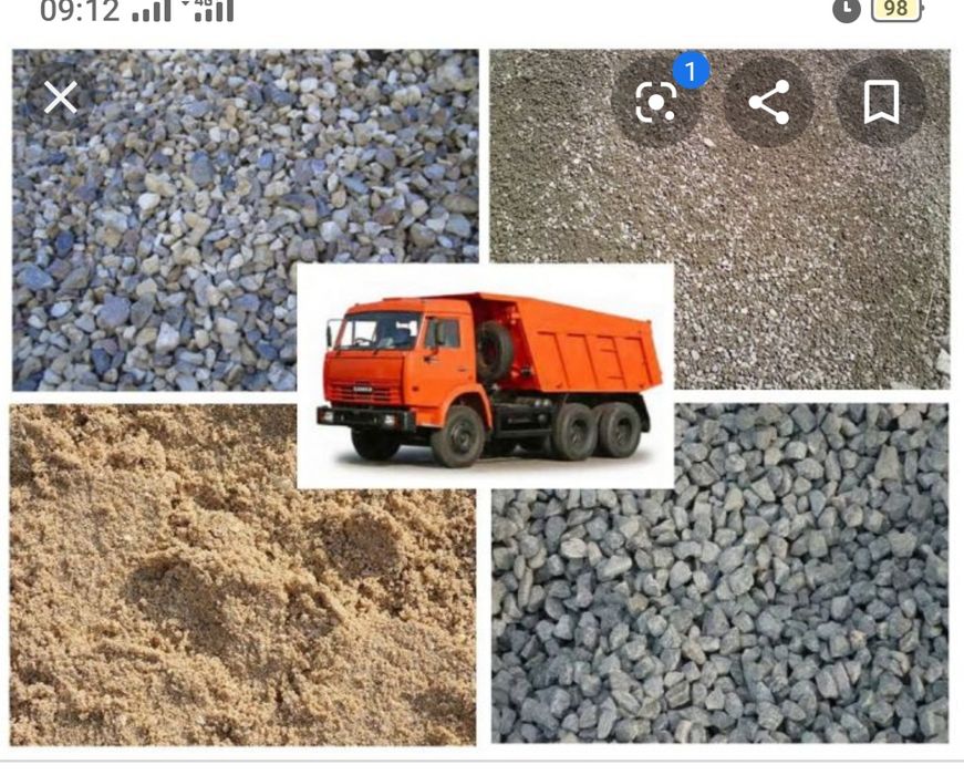 Щебен пгс Актобе с доставкой +(Грунт)