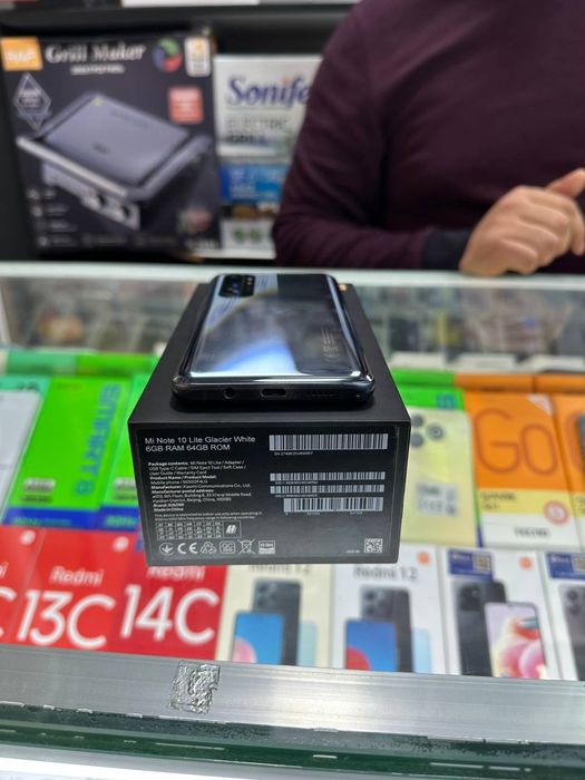 M Note 10 Lite. 4. 64  narxi 2mln