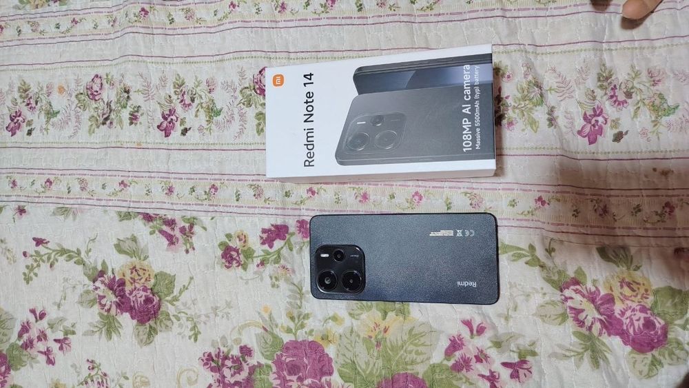 Redmi not 14 midnight black