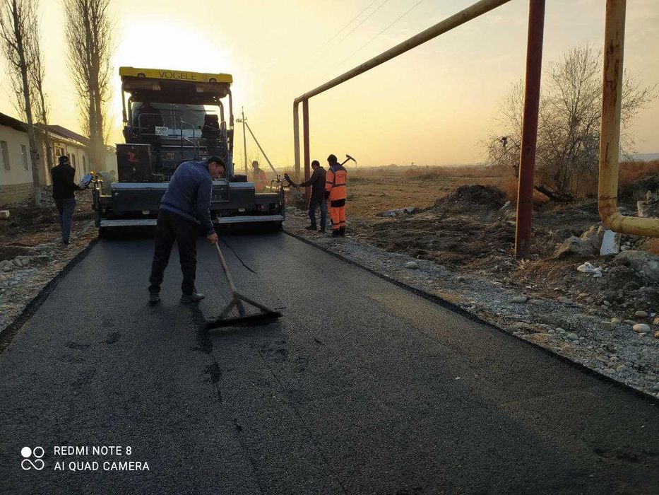 Asfalt xizmatlari, asfalt yotqizish,Asfalt ishlari