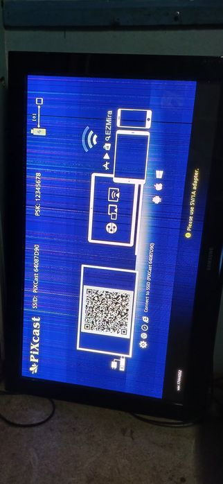 Телевизор с дефектом