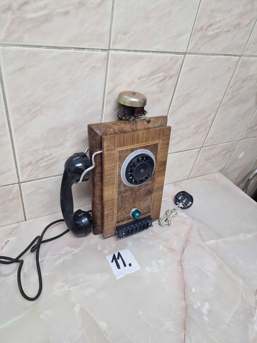 Carcasă lemn, telefon   (cod 11)(cod 11)