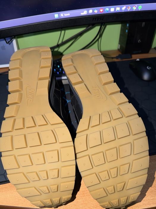 Маратонки Nike x Sacai VaporWaffle Black Gum