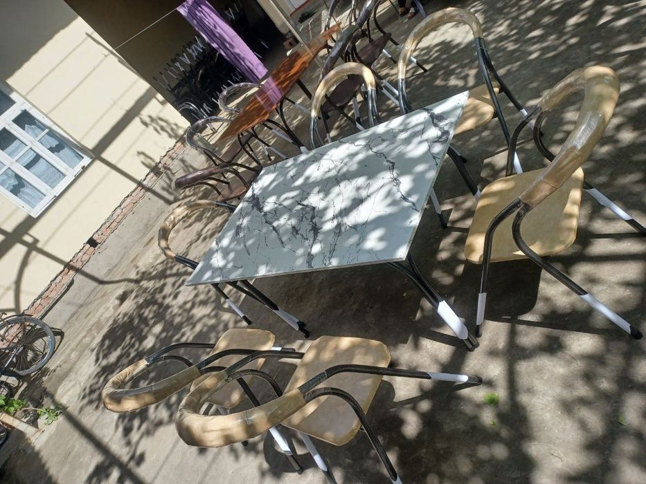 Temir stol tullar sz istagan dizayinda tayyorlab beramiz 
Sifati alo d