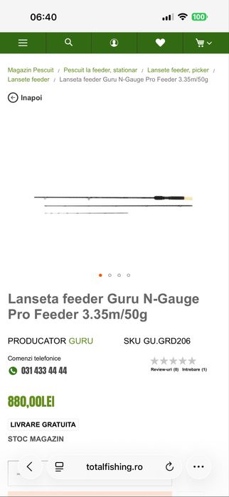 Vand 2 lanseta guru n-gauge pro