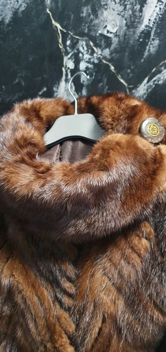 Haină  blană  nurca