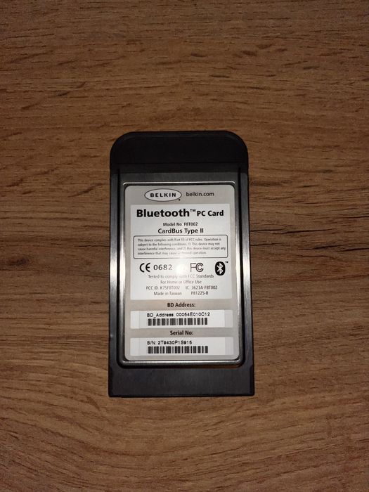 Belkin Bluetooth PC Card