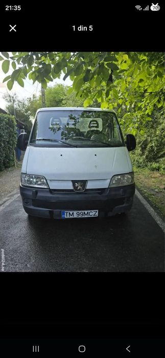 Vand camioneta peugeot boxer