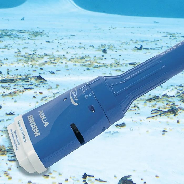 Aqua Broom for Pool and Water Vacuum Cleaner Battery Powered