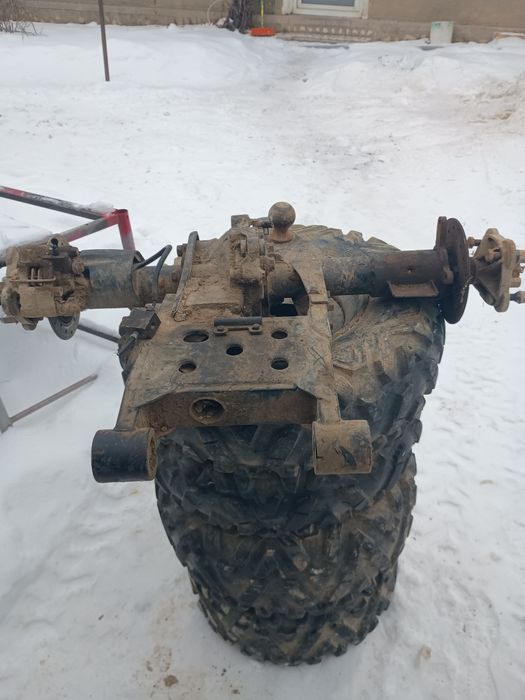 Roți ATV lihai+ punte spate completa.