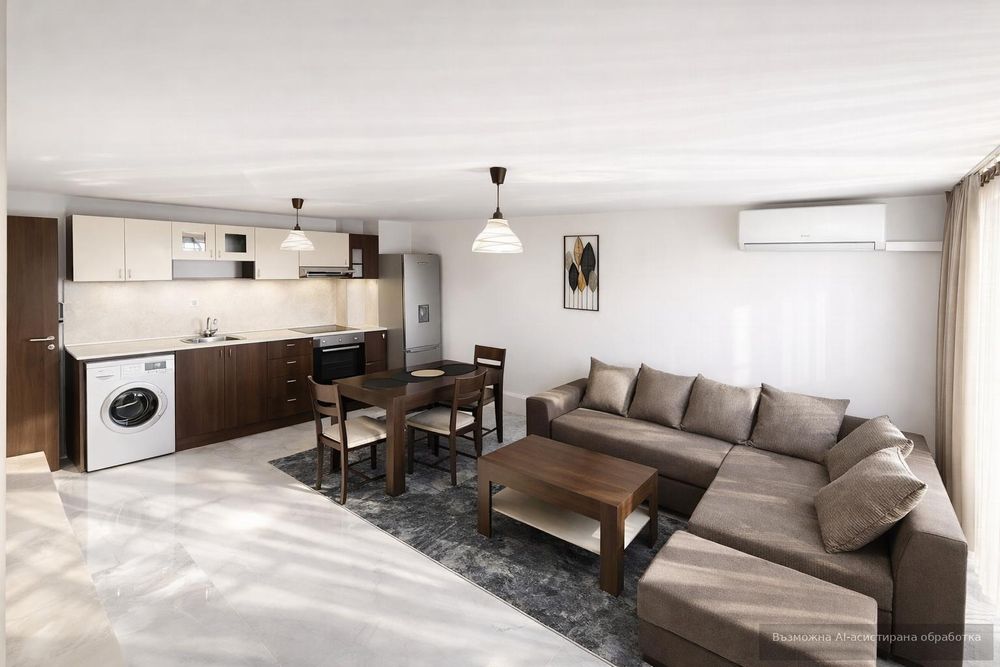 Двустаен апартамент под наем в кв. Каменица 2