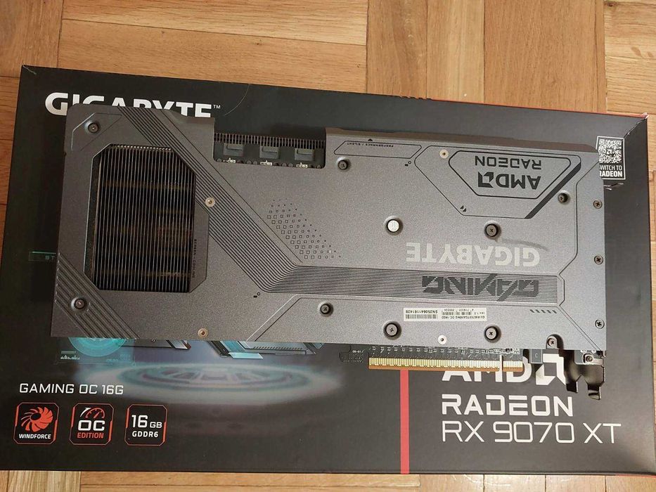 Gigabyte RX 9070 XT 16GB Gaming OC (с гаранция)