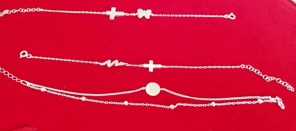 AG84, bratari argint 925,noi/marcate, model superbe