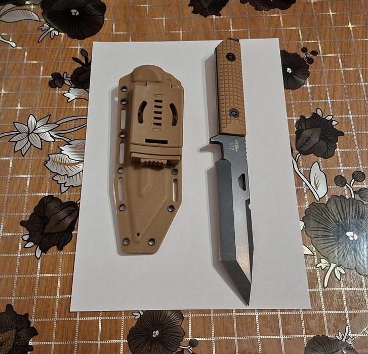 Cuțit militar / colecție / full tang / tanto / vânătoare / 28.5cm