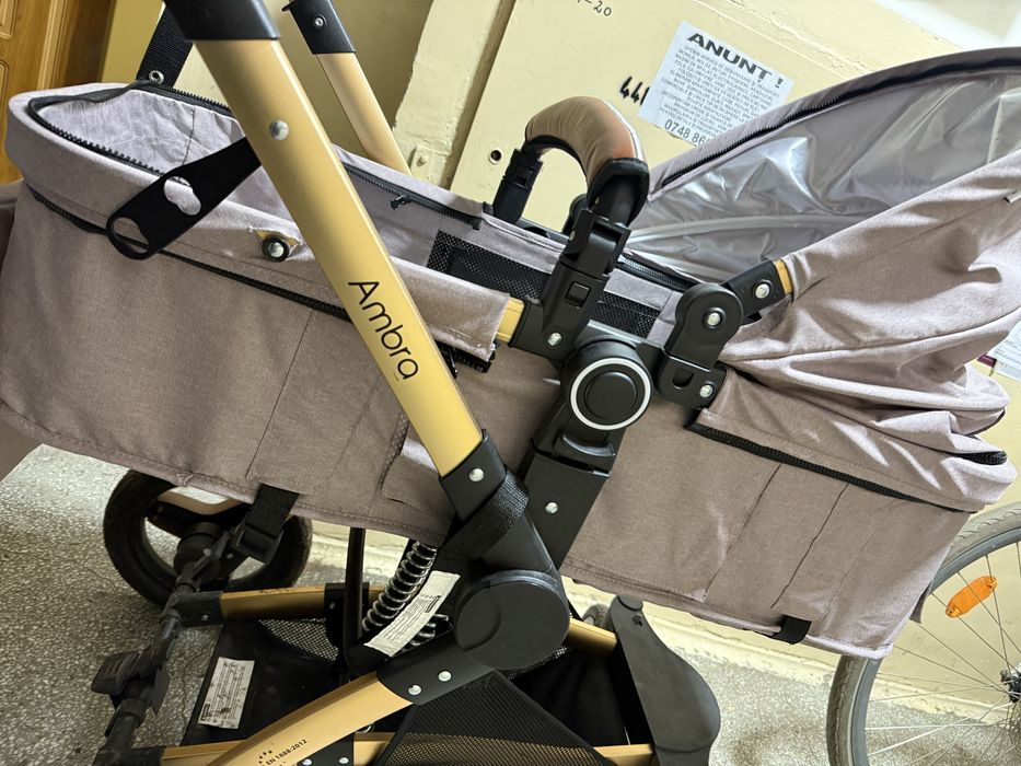 Vand carucior Coccole Ambra Rose Gold