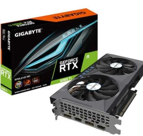Placa video RTX 3060ti Gigabyte Eagle OC