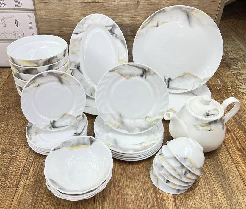 Набор посуды, 34 предметов.