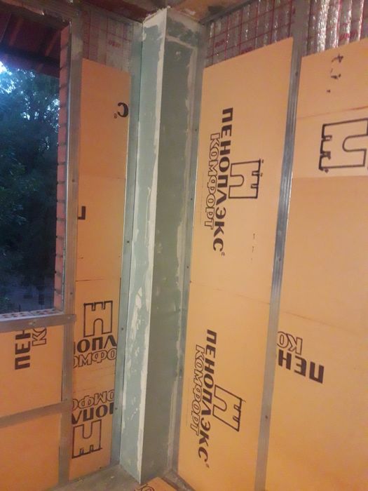 Кладка балконов аблицовичним