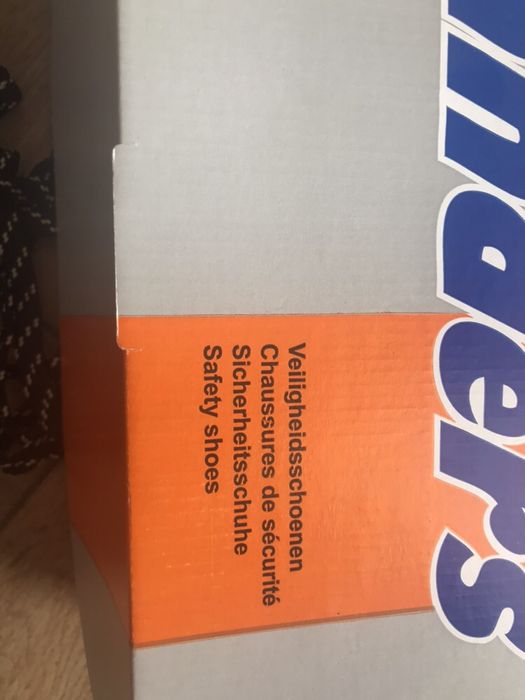 НОВИ кожени мъжки Сейфти обувки