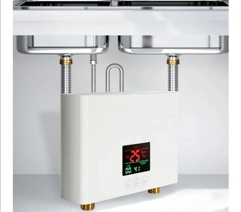 Ел. проточен бойлер с дистанционно 3kW